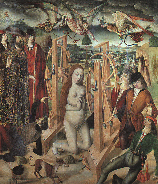 The Martyrdom of Saint Catherine fg